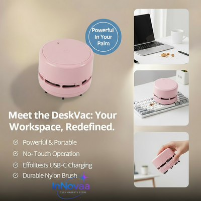 Cordless Desk Vacuum Cleaner