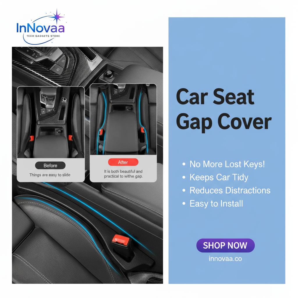 Car Seat Gap Cover