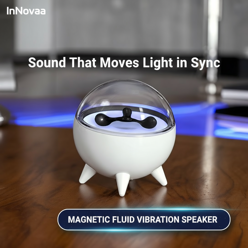 Magnetic Fluid Vibration Speaker