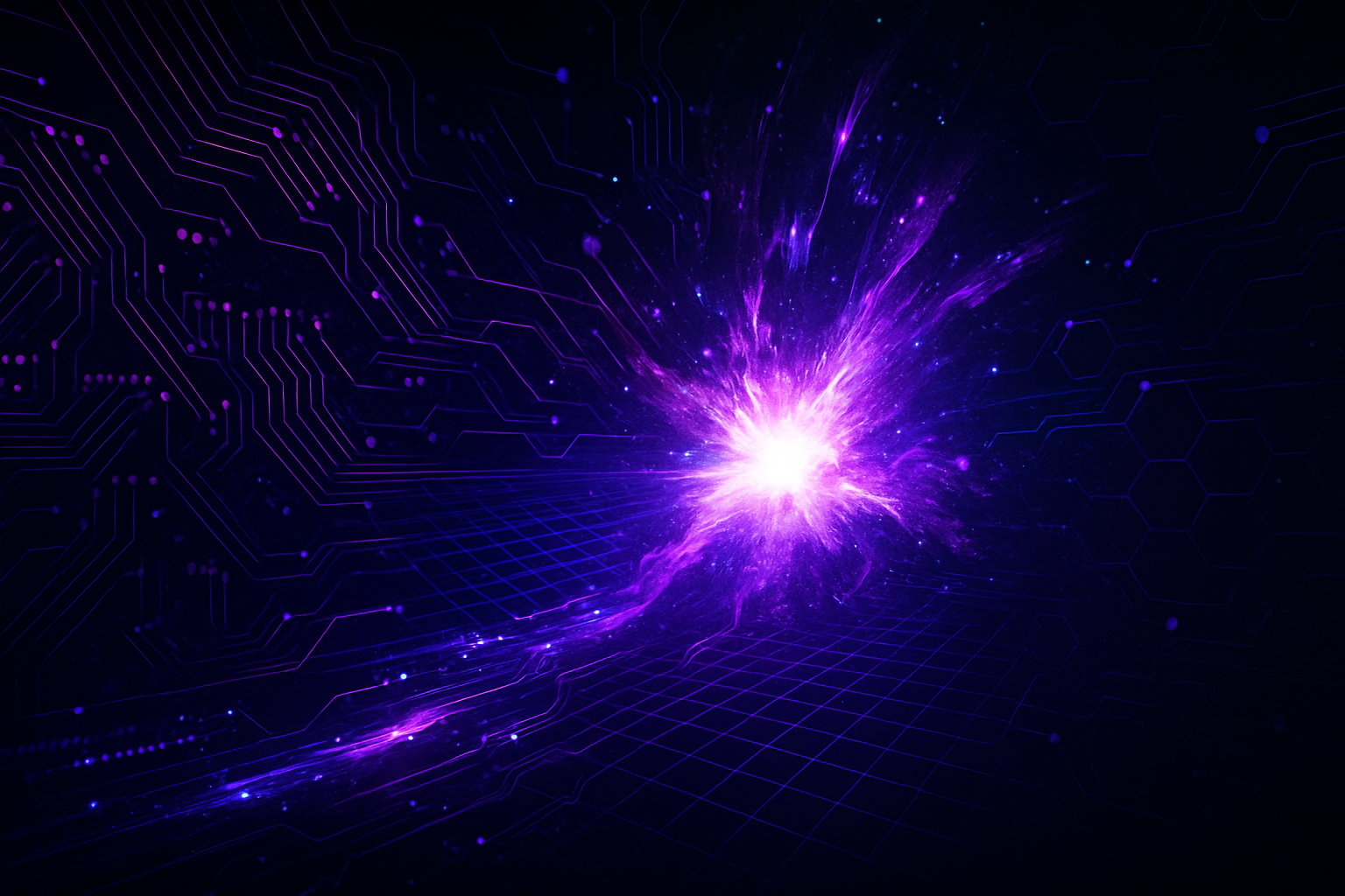 InNovaa Tech Background with Purple